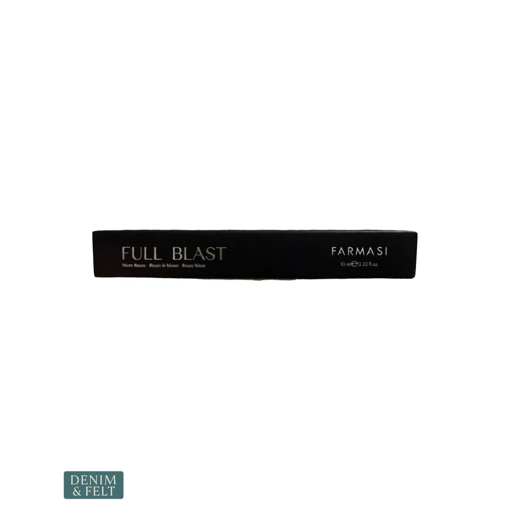 NEW Farmasi Full Blast Volume Mascara Ultra Black Hourglass Brush 10ml